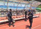 Brimob Polda Metro Jaya Amankan Stadion Chandrabagha Bekasi Jelang Laga Bali United vs Sulawesi United